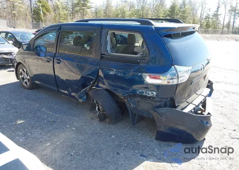 2011 Toyota Sienna Le V6 from USA, damaged, VIN 5TDKK3DC7BS152611